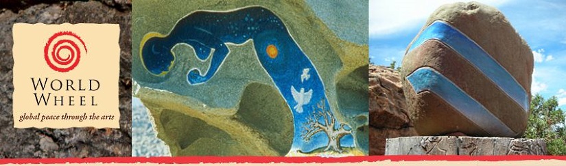 Second World Wheel — sculpture site banner